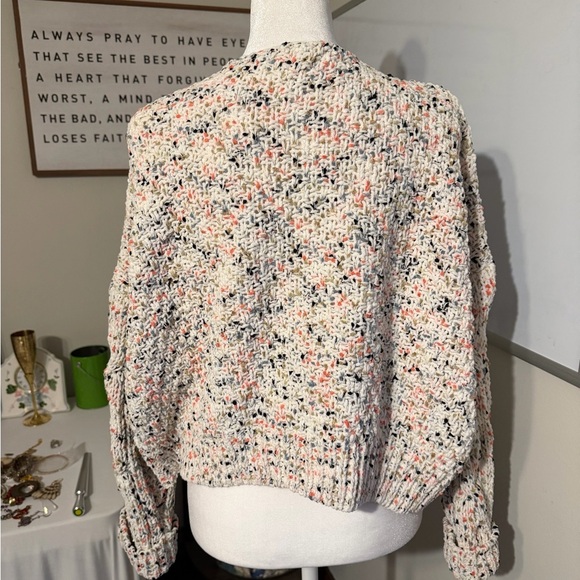 Moon & Madison Multicolor Textured Cardigan - Picture 2 of 4